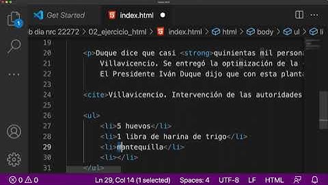 Clase 02 - Etiquetas para estructurar contenido en el BODY de un documento HTML