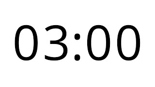 3 Minute Countdown Timer | A Classical Classroom