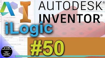 50 AUTODESK INVENTOR ilogic Tutorial  Exercise II