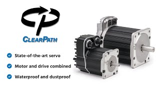 ClearPath: Teknic's Integrated Brushless Servo Motor,  Drive and Encoder