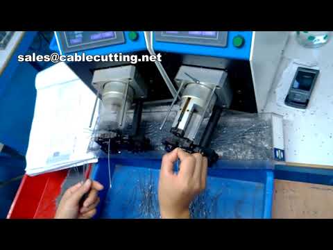 Coaxial Wire Stripping Machine | Rotary Coax Cable Stripper