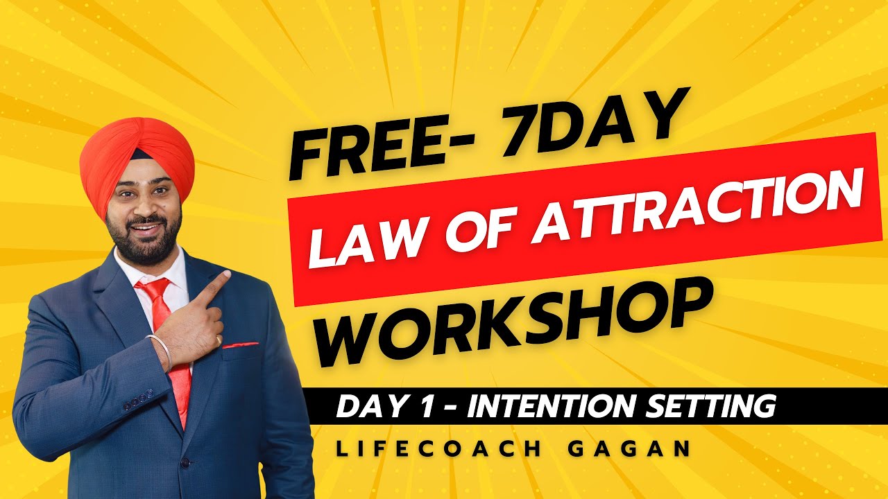 Day 1 -  Intention Setting 7 Days Positive Thinking Challenge That Will Change Your LIFE By 2025!