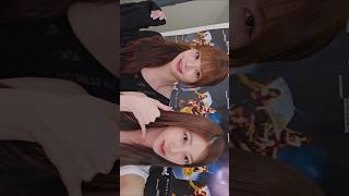 on repeat ???? #LE_SSERAFIM #르세라핌 #KAZUHA #카즈하 #HONGEUNCHAE #홍은채 #shorts