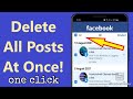 Delete All Posts and Photos from Facebook in One Click | Delete all Pics at Once |
