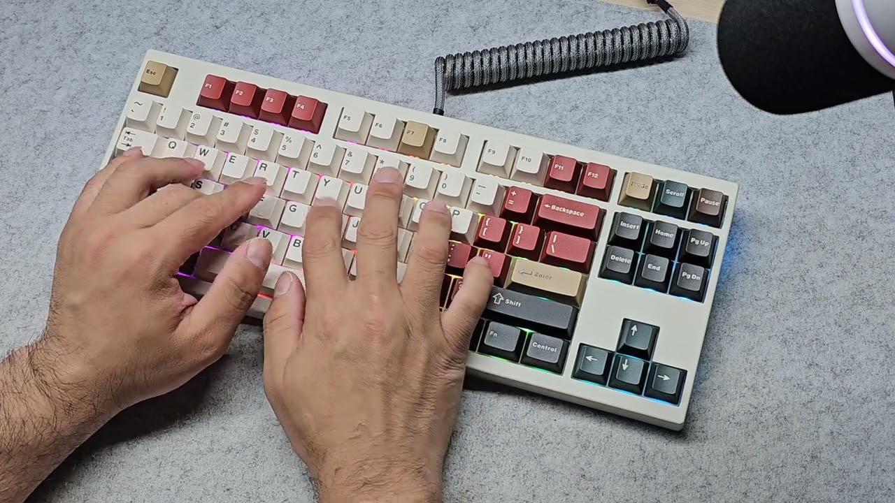 린워크스 마성의 리니어 스위치 마성리 타건 영상