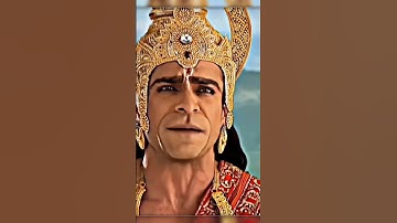 When lord hanuman meet to lord krishna | JAI SHREE RAM  🙏 #viral #shorts #edit #hanuman #krishna