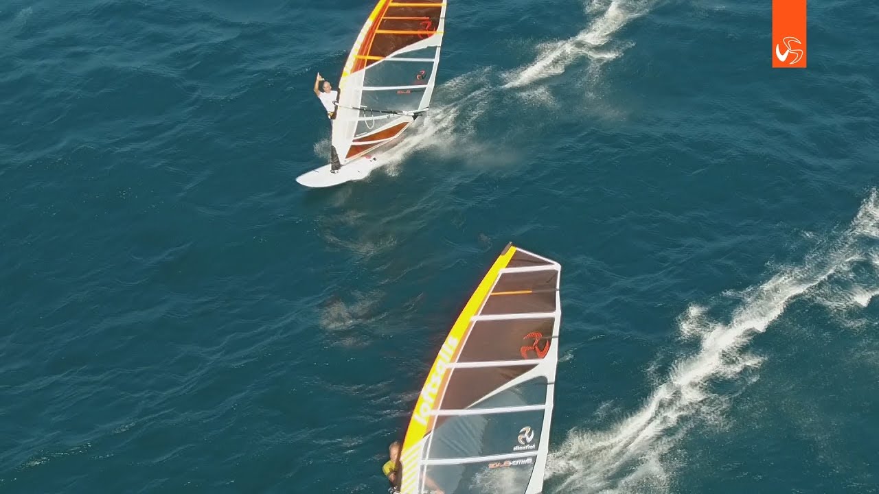 Loftsails 2017 in slow motion [100fps] from drone perspective - Switchblade, Racingblade