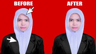 CARA MERAPIKAN JILBAB DENGAN PHOTOSHOP screenshot 3