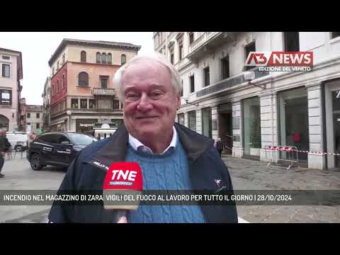 INCENDIO NEL MAGAZZINO DI ZARA: VIGILI DEL FUOCO AL LAVORO PER TUTTO IL GIORNO | 28/10/2024