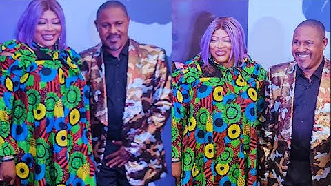 Ayo Adesanya,Allwell Ademola,Toyosi Adesanya,Others Take Picture With Saheed Balogun at His Premiere