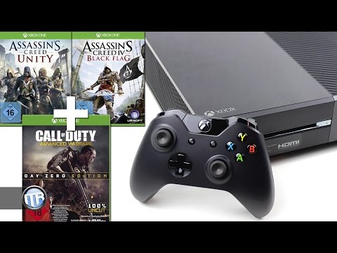 unboxing:-xbox-one---assassin's-creed-bundle-&-gratis-call-of-duty-advanced-warfare