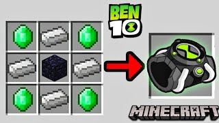 I Became BEN 10 In Minecraft || I got Ben 10 omnitrix  || Minecraft gameplay Tamil screenshot 3