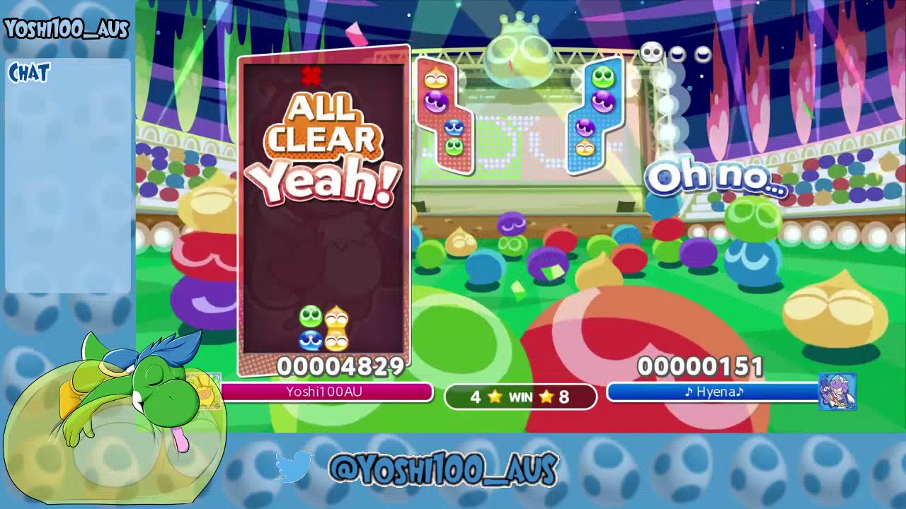 vs Shirobrawl, ft30 (Puyo Training Grounds League) [Puyo Puyo Champions]