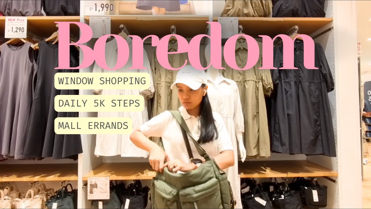 Let's go to SM Aura - Window Shopping, Errands & 5K Steps