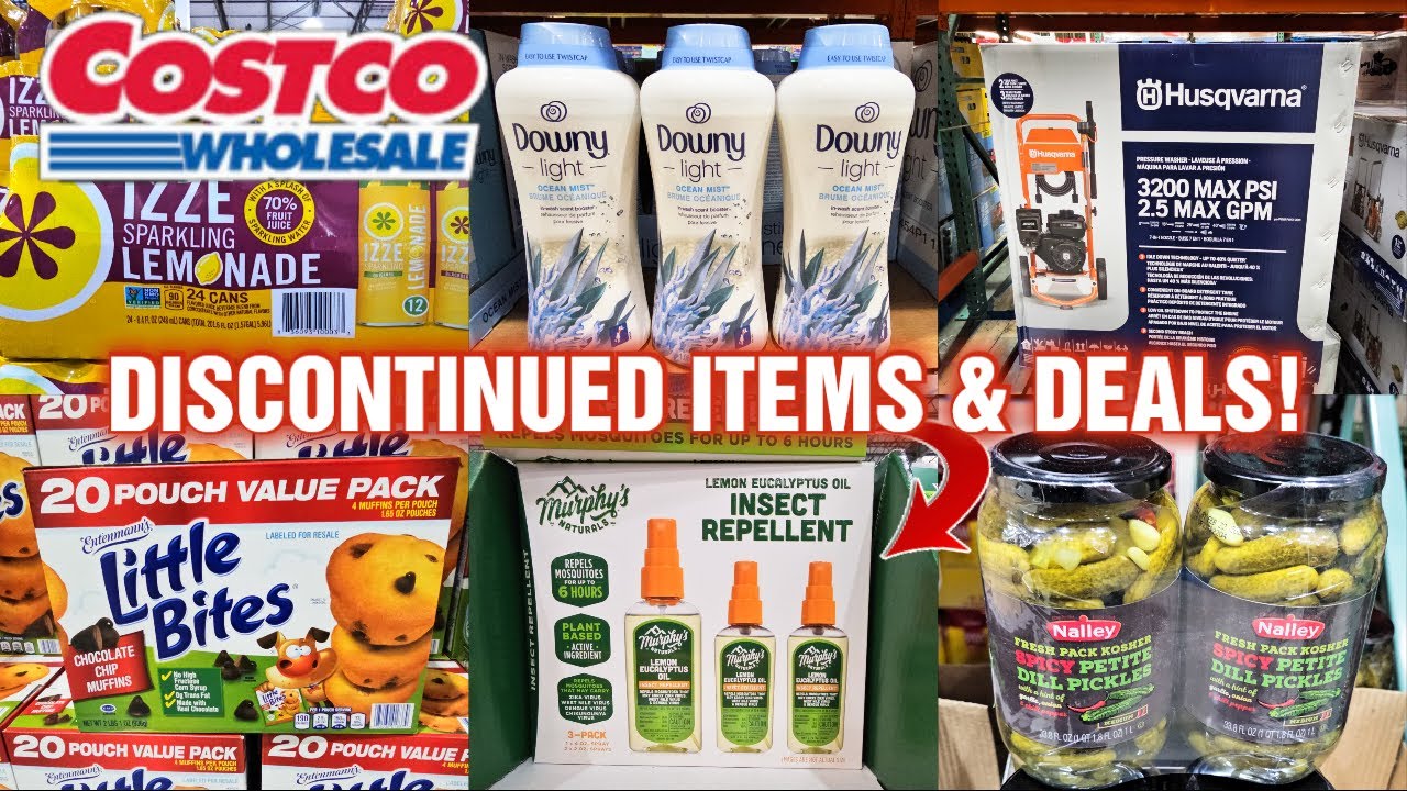 COSTCO DISCONTINUED ITEMS & DEALS for AUGUST 2023! 🛒 YouTube