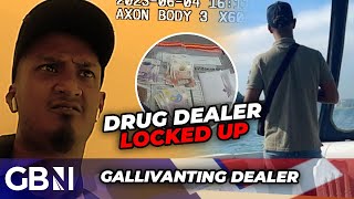 WATCH: Cops ambush DUMBFOUNDED gallivanting drug dealer on his return from LUXURY holiday