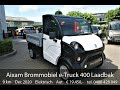 Aixam e-Truck 400 Laadbak 9km als NIEUW vol elektrisch