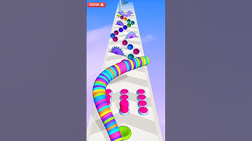 Satisfying Colour Run - ASMR Snake Game Level 04 #games #asmr #shorts