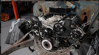 BILLET SPECIALTIES SPORT TRAC SERPENTINE SYSTEM LS INSTALLATION