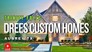 Drees Custom Homes Floor Plans at Trinity Falls - McKinney, TX l EP 58