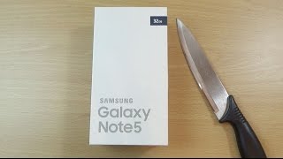 Samsung Galaxy Note 5 - Unboxing
