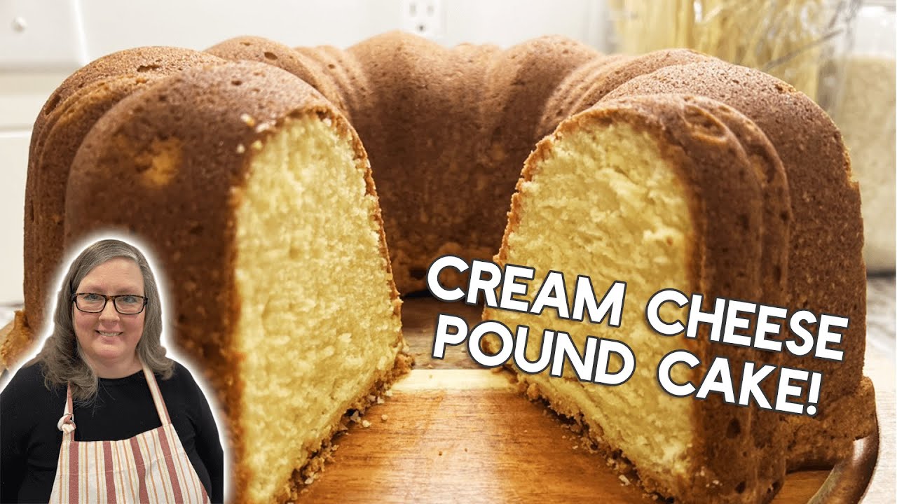 Cream Cheese Pound Cake Recipe - Perfect Made From Scratch!