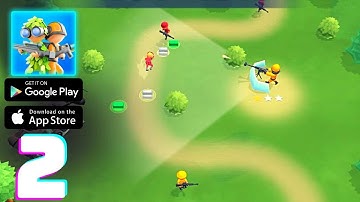 Army Defence Gameplay Walkthrough Part 2 (iOS, Android)