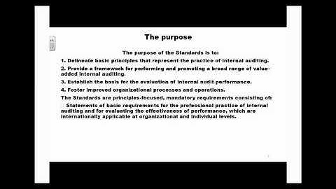 AUI3702 The Internal Audit Process Test of Controls Episode 1