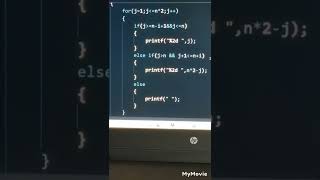 Pattern 152 in C Programming ⁉️🏮⛔