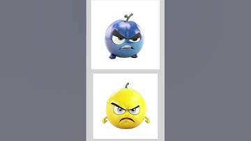 Angry Fruits Unleashed - 180 Transparent PNG Images for Digital Design, Commercial use