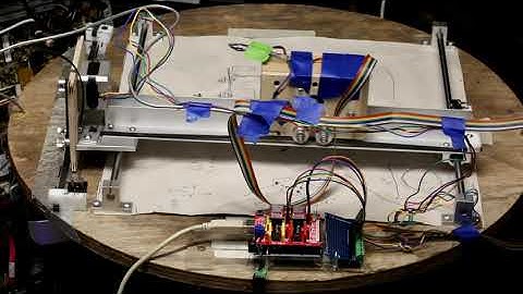 01 Initial Test XY Gantry With GRBL Controller