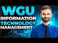 Wgu it management degree walkthrough  graduate in 6 months