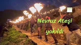 Irakta Nevruz Ateşi Yakıldı