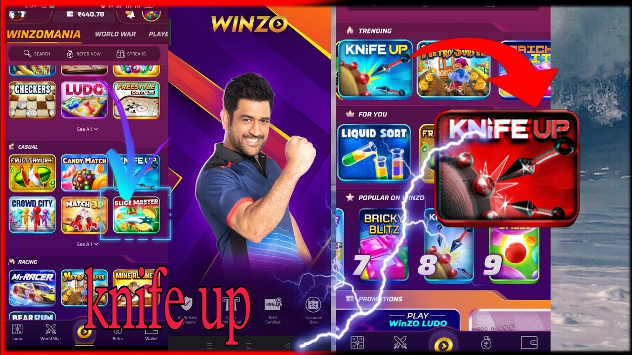 winzo gold knife up auto win mod apk / winzo gold ka new hack aa chuka hai // 2023 update