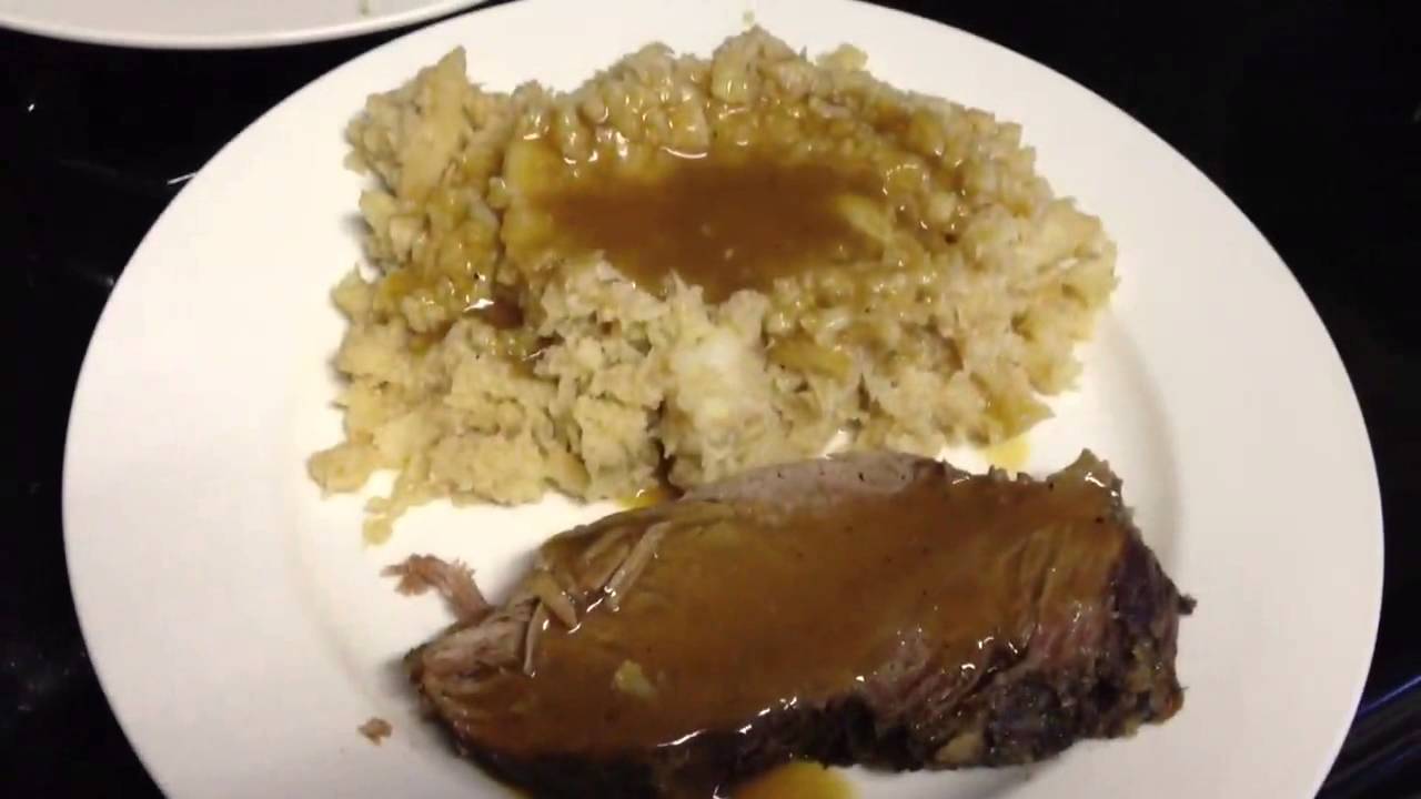 Medifast Lean & Green Pot Roast, Mashed Cauliflower, and Gravy YouTube