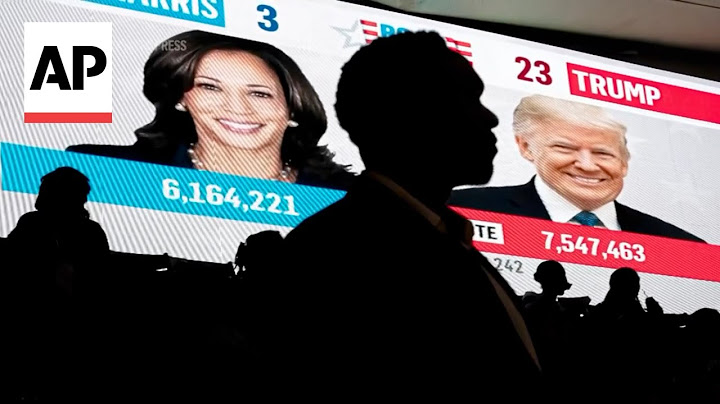 Top moments of the day as Donald Trump wins 2024 election