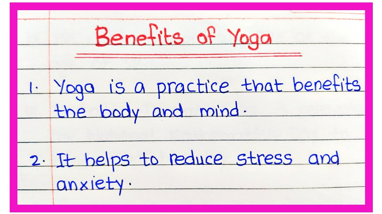 Benefits of Yoga Essay | 10 Lines on Benefits of Yoga in English | Essay on Benefits of Yoga
