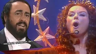 今夜无人入睡 莎拉布莱曼PK帕瓦罗蒂 Sarah Brightman & Luciano Pavarotti 今夜无人入睡 莎拉布莱曼PK帕瓦罗蒂 Sarah Brightman & Luciano Pavarotti