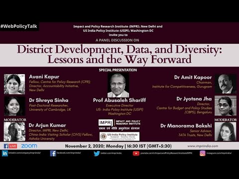 Panel Discussion on District Development, Data and Diversity  Lessons and the Way Forward