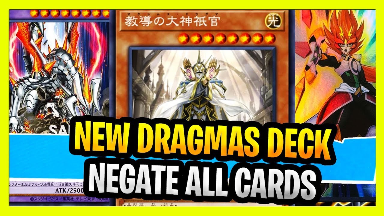 New Dragma Yugioh Deck 2020 New Yugioh Lockdown / Anti Meta Extra Deck