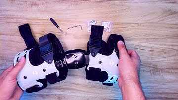 Unloader Brace - How to adjust the  flexion or extension stops for range of motion？