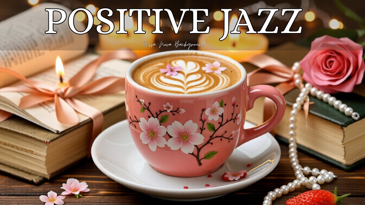 Positive Jazz Music ☕ Bossa Nova Background for Work Great Mood Stress Relief