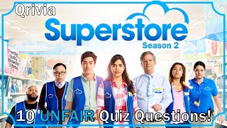 SUPERSTORE SEASON 2 - 10 UNFAIR QUESTIONS. YOU WILL QUIT YOUTUBE AND BECOME MIDDLE MANAGEMENT. LOL