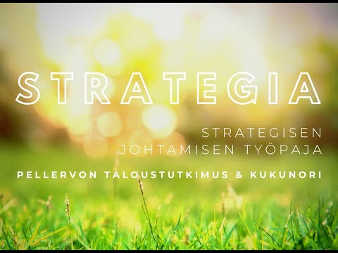 Video: Mikä on strategisen suunnittelun tietokilpailun päätarkoitus?