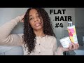 Flat Curly Hair Routine Tutorial #4  - On Dry Braids - Mixeasy