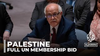 UN Security Council refers Palestine’s full membership bid to committee