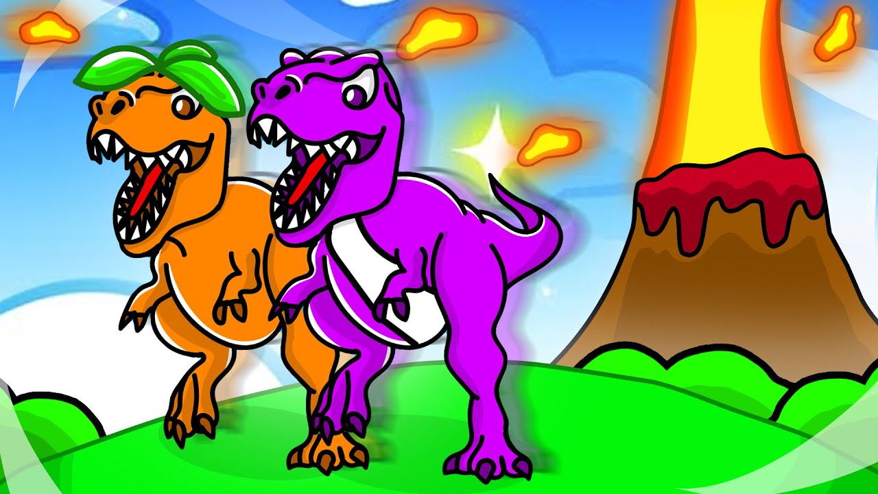 Wir sind 24 Stunden DINOSAURIER in Roblox!