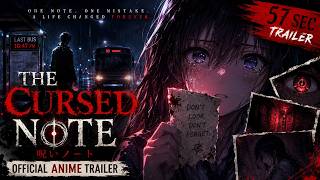 The Cursed Note – Official Anime Trailer