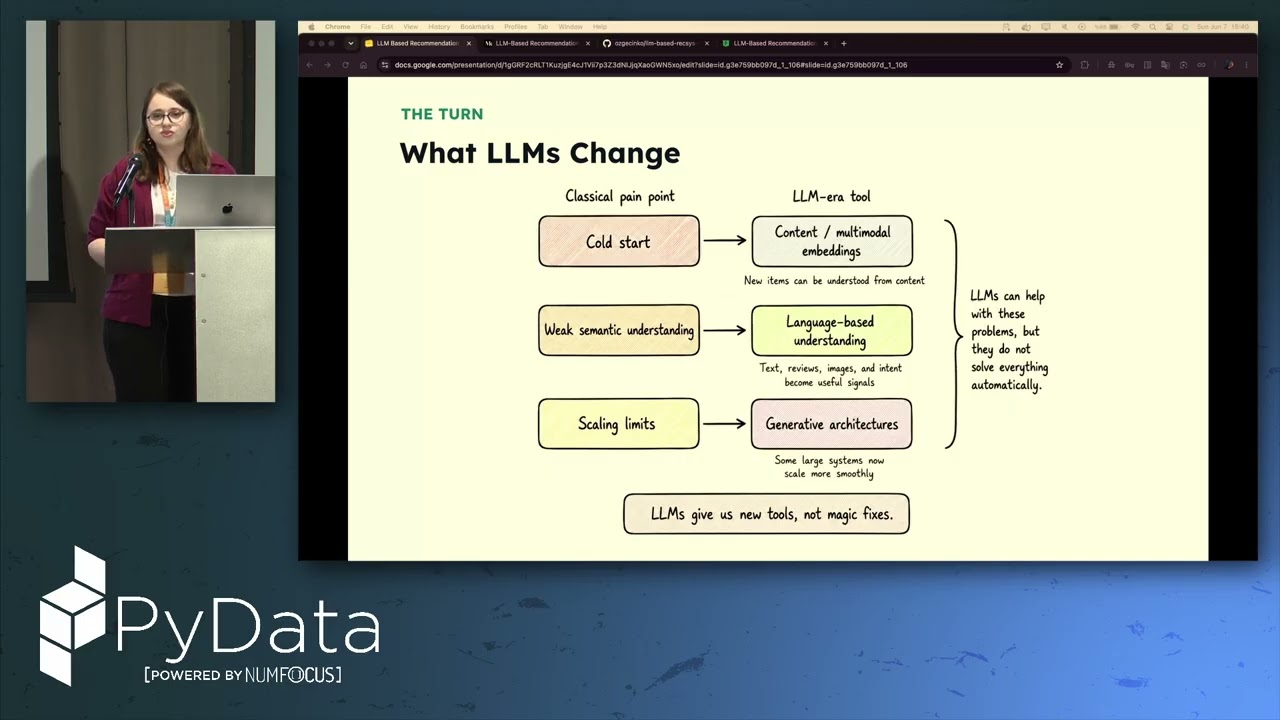 Özge Çinko - LLM-Based Recommendation Systems | Pydata London 26