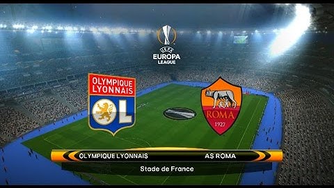 PES2017/UEFA Europa League/Olympique Lyonnais vs AS Roma